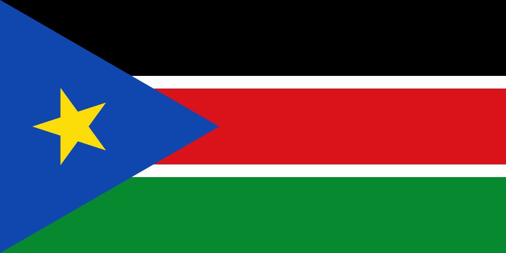 South Sudan flag package - Country flags